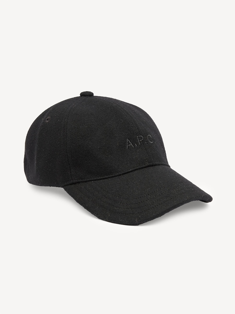 Negro - A.P.C. Charlie Cap - Imagen 1 de 4