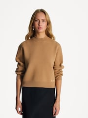 A.P.C. Brown Esther Merino Wool Jumper - Image 1 of 6