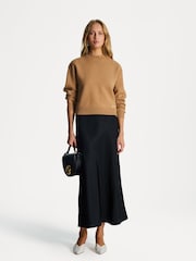 A.P.C. Brown Esther Merino Wool Jumper - Image 3 of 6