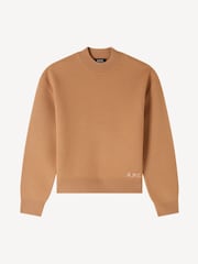 A.P.C. Brown Esther Merino Wool Jumper - Image 6 of 6