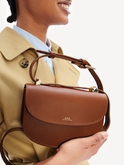 A.P.C. Brown Mini Geneve Bag - Image 2 of 7