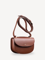 A.P.C. Brown Mini Geneve Bag - Image 5 of 7