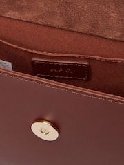 A.P.C. Brown Mini Geneve Bag - Image 6 of 7