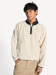 A.P.C. White Embroidered Island Fleece Sweatshirt - Image 1 of 8