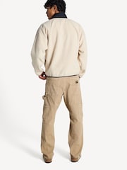A.P.C. White Embroidered Island Fleece Sweatshirt - Image 4 of 8