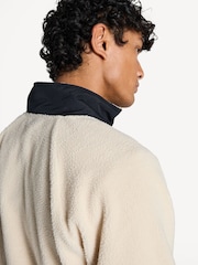 A.P.C. White Embroidered Island Fleece Sweatshirt - Image 6 of 8
