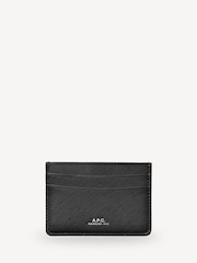 A.P.C. Black Andre Card Holder - Image 3 of 5