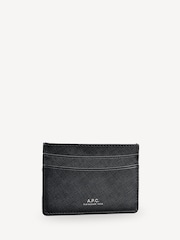 A.P.C. Black Andre Card Holder - Image 4 of 5