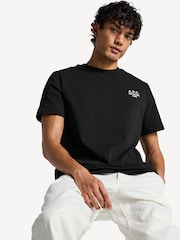 A.P.C. Black Standard Rue Madame T-Shirt - Image 4 of 6