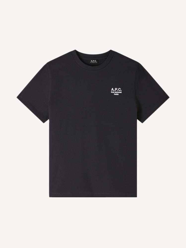 A.P.C. Black Standard Rue Madame T-Shirt - Image 6 of 6
