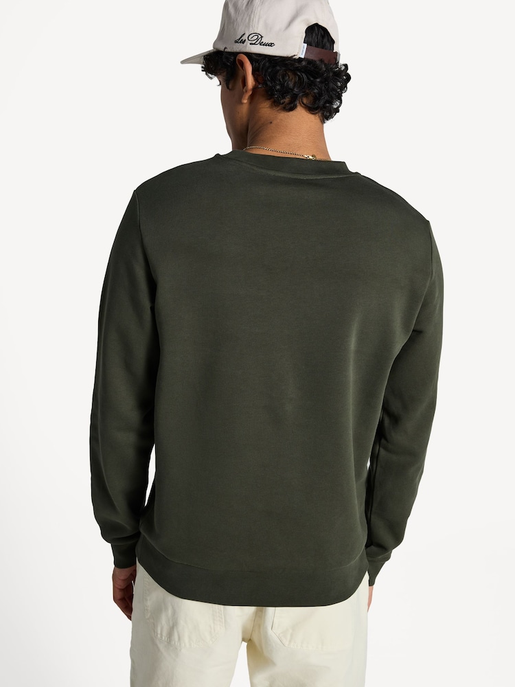 A.P.C. Green Rue Madame Standard Sweatshirt - Image 2 of 7