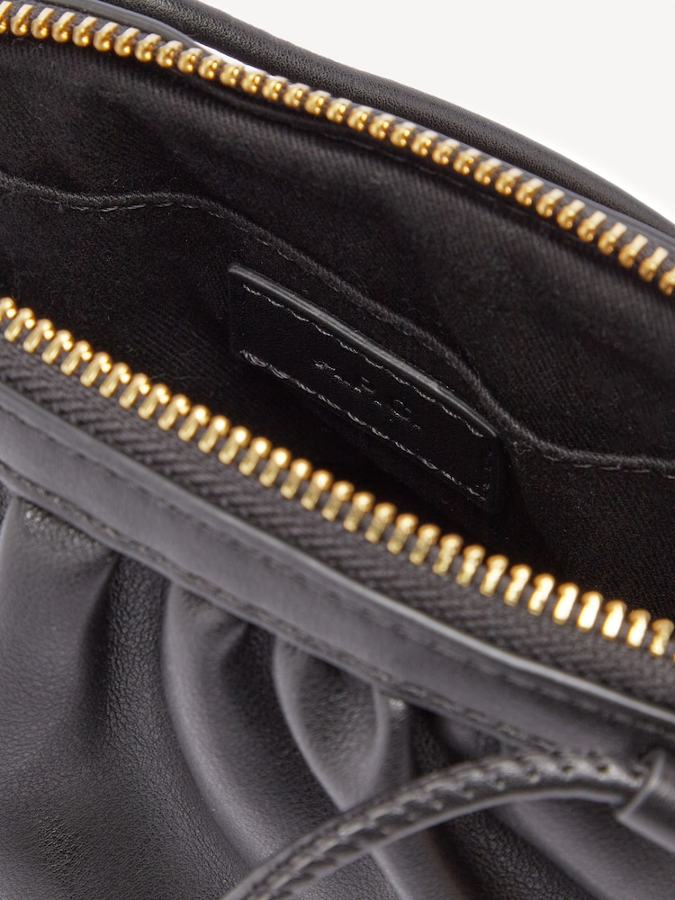 A.P.C. Black Ninon Small Purse - Image 6 of 6