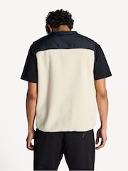 A.P.C. White Nate Embroidered Fleece Gilet - Image 2 of 10