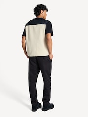 A.P.C. White Nate Embroidered Fleece Gilet - Image 6 of 10