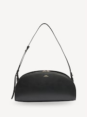 A.P.C. Black Half Moon Shoulder Bag - Image 1 of 10