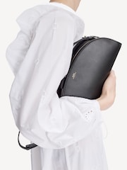 A.P.C. Black Half Moon Shoulder Bag - Image 3 of 10