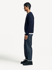A.P.C. Blue Matt Logo Sweater - Image 3 of 7