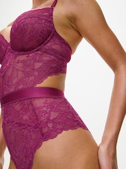 Ann Summers Purple Hold Me Tight Planet Lace Body - Image 4 of 5