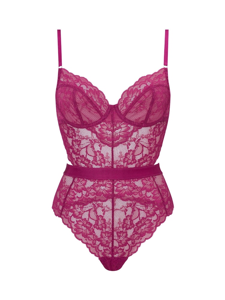 Ann Summers Purple Hold Me Tight Planet Lace Body - Image 5 of 5