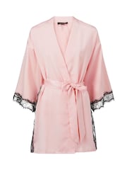 Rosa - Bata de satén Cherryann de Ann Summers - Imagen 4 de 4