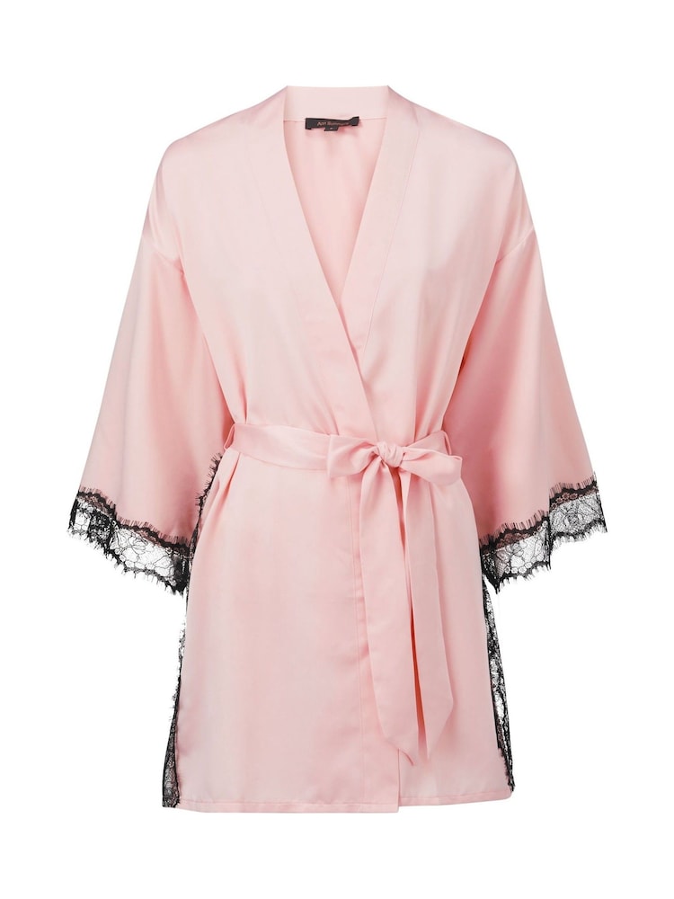 Rosa - Bata de satén Cherryann de Ann Summers - Imagen 4 de 4