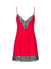 Ann Summers Black Adoration Satin Slip Chemise - Image 5 of 5