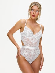 Ann Summers White Hold Me Tight Lace Body - Image 1 of 5