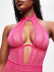 Ann Summers Pink Halter Neck Body - Image 4 of 5