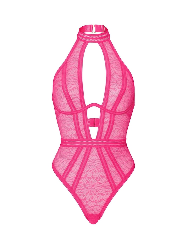 Ann Summers Pink Halter Neck Body - Image 5 of 5 Ann Summers Pink Halter Neck Body - Image 5 of 5