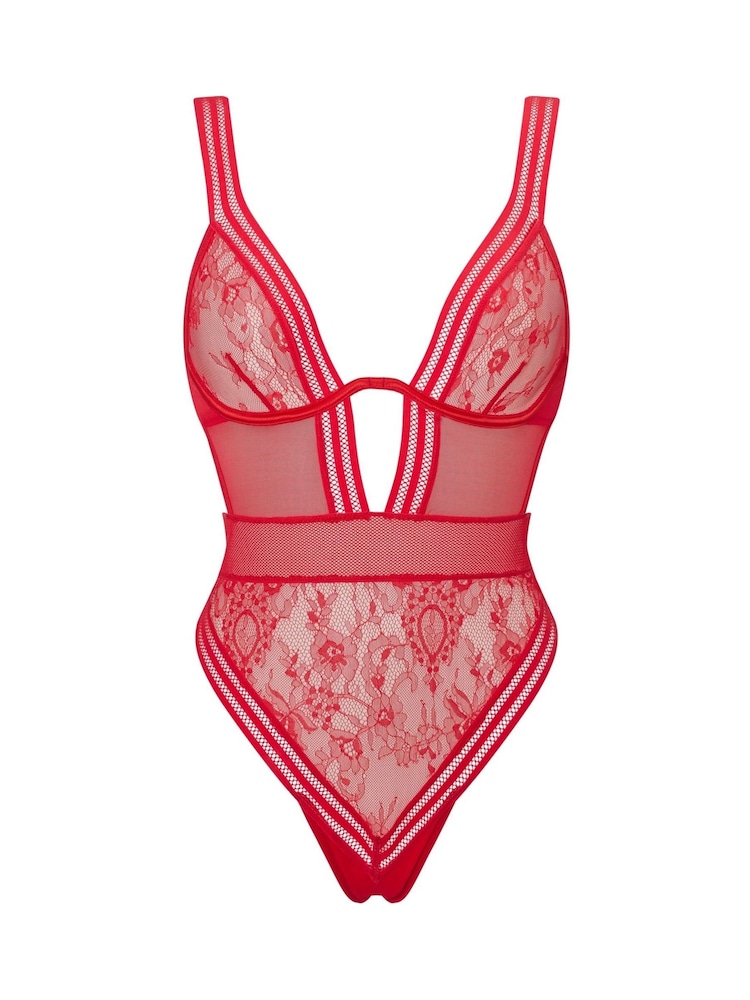 Ann Summers Red Eternal Lace Body - Image 5 of 5
