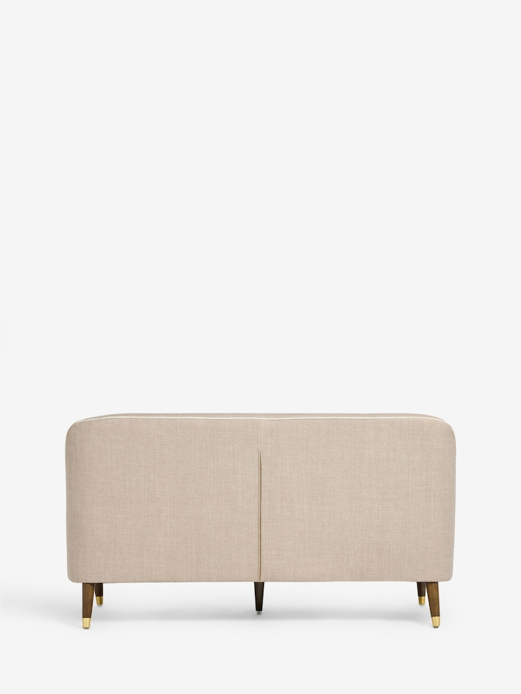 Nina Campbell Taupe Natural Carmel Walton Small 2 Seater Sofa - Image 6 of 6