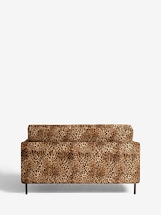 Rockett St George Leopard Love Velvet The Edie 2 Seater Sofa - Image 7 of 7