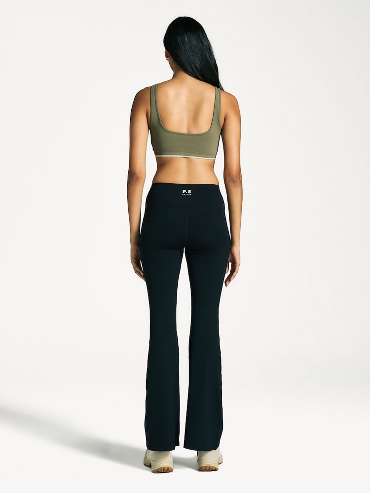 P.E Nation Khaki/Green Restore Seamless Scoop Bra - Image 2 of 4 P.E Nation Khaki/Green Restore Seamless Scoop Bra - Image 2 of 4