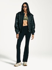 P.E Nation Khaki/Green Restore Seamless Scoop Bra - Image 3 of 4