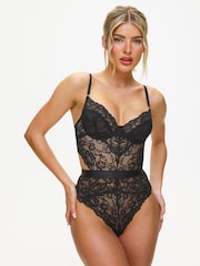 Ann Summers Black Hold Me Tight Lace Body - Image 1 of 7