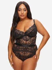 Ann Summers Black Hold Me Tight Lace Body - Image 4 of 7