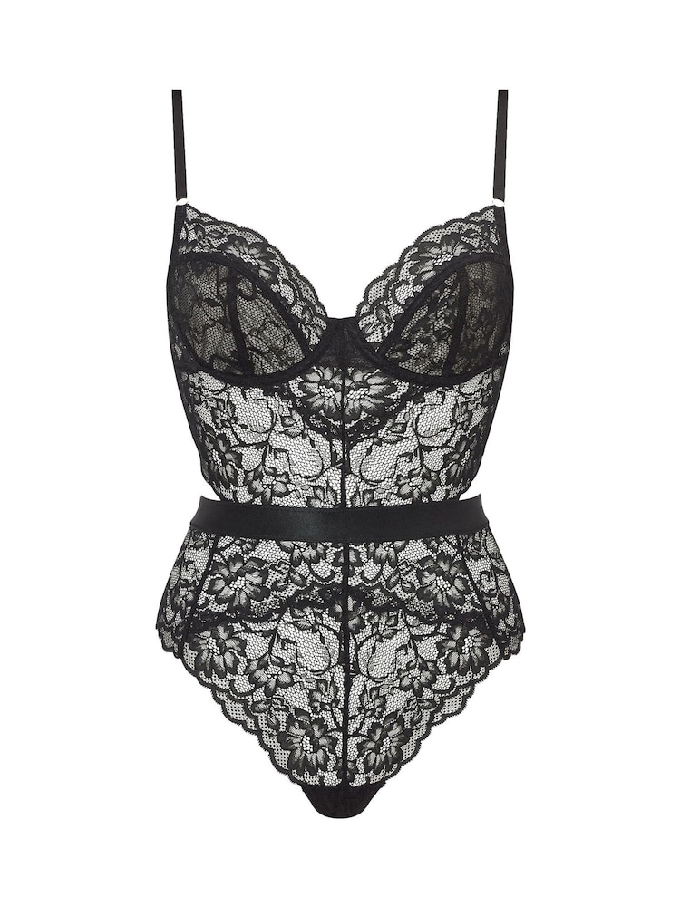 Ann Summers Black Hold Me Tight Lace Body - Image 7 of 7