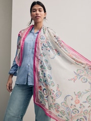 Pink Paisley Rosa  - Scarfleve - Imagem 3 de 9
