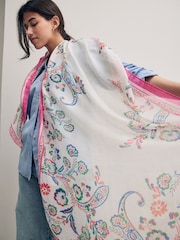 Pink Paisley Rosa  - Scarfleve - Imagem 4 de 9