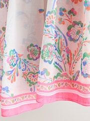 Pink Paisley Rosa  - Scarfleve - Imagem 8 de 9