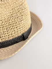 Neutral Trilby Hat - Image 5 of 6