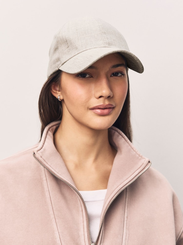 Neutral Linen Cap - Image 1 of 6