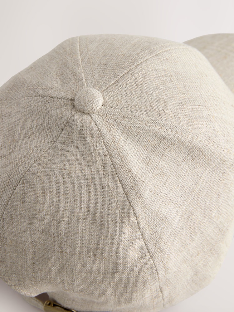 Neutral Linen Cap - Image 6 of 6