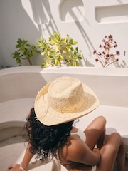 Neutral Western Style Hat - Image 1 of 4
