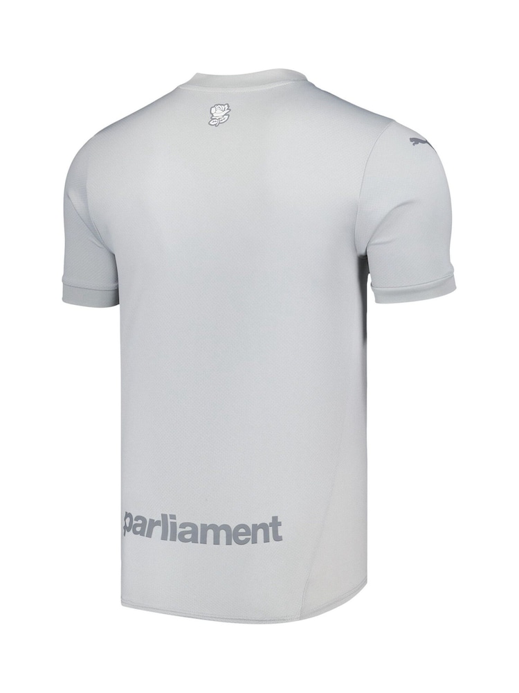Puma Grey Outsize Barnsley Away Shirt 2024-25 - Image 3 of 3