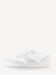 A.P.C. White Leather Essential Trainers - Image 2 of 4