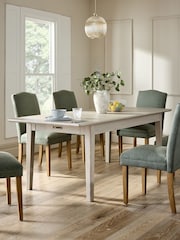 Grey Oakham Extending 6 to 8 Seater Storage Dining Table - Image 5 of 10