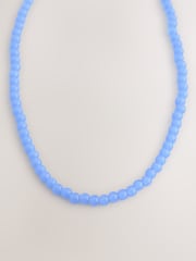 Bleu - Collier de perles - Image 3 de 5