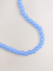 Bleu - Collier de perles - Image 4 de 5