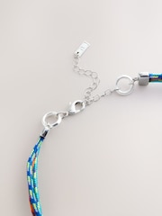 Blue/Orange Bungee Cord Necklace - Image 5 of 6